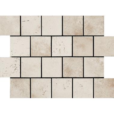 Miami White Rope Naturale Mosaico 7.5-7.5 30x40