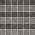 Artifact Worked_charcoal Naturale Ret. Mosaico 3D 5-5 30x30
